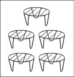 V-Shape Metal Planters Stands