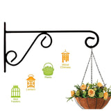 Metal Big Long Plant Hanger Wall Hanging Plant Hook | Set of 5 Model