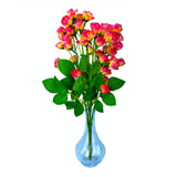 ROSE GLASS VASE