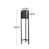 Outdoor Furniture Nordic Plants Stand Balcony Shelf Plant Green Succulent Iron Art Rack Simple Floor Light Flower Holders